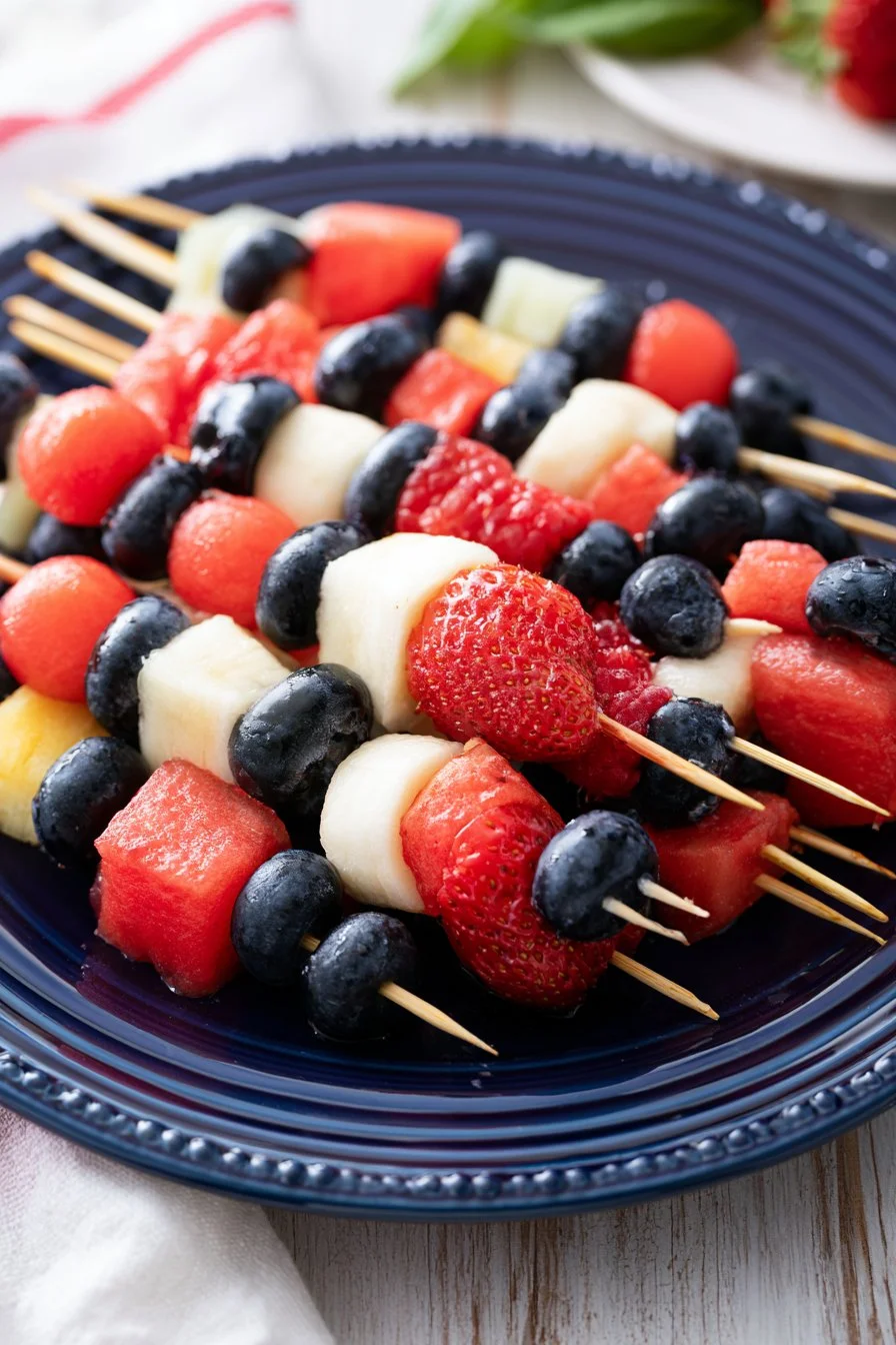 4th of July Fruit Skewers