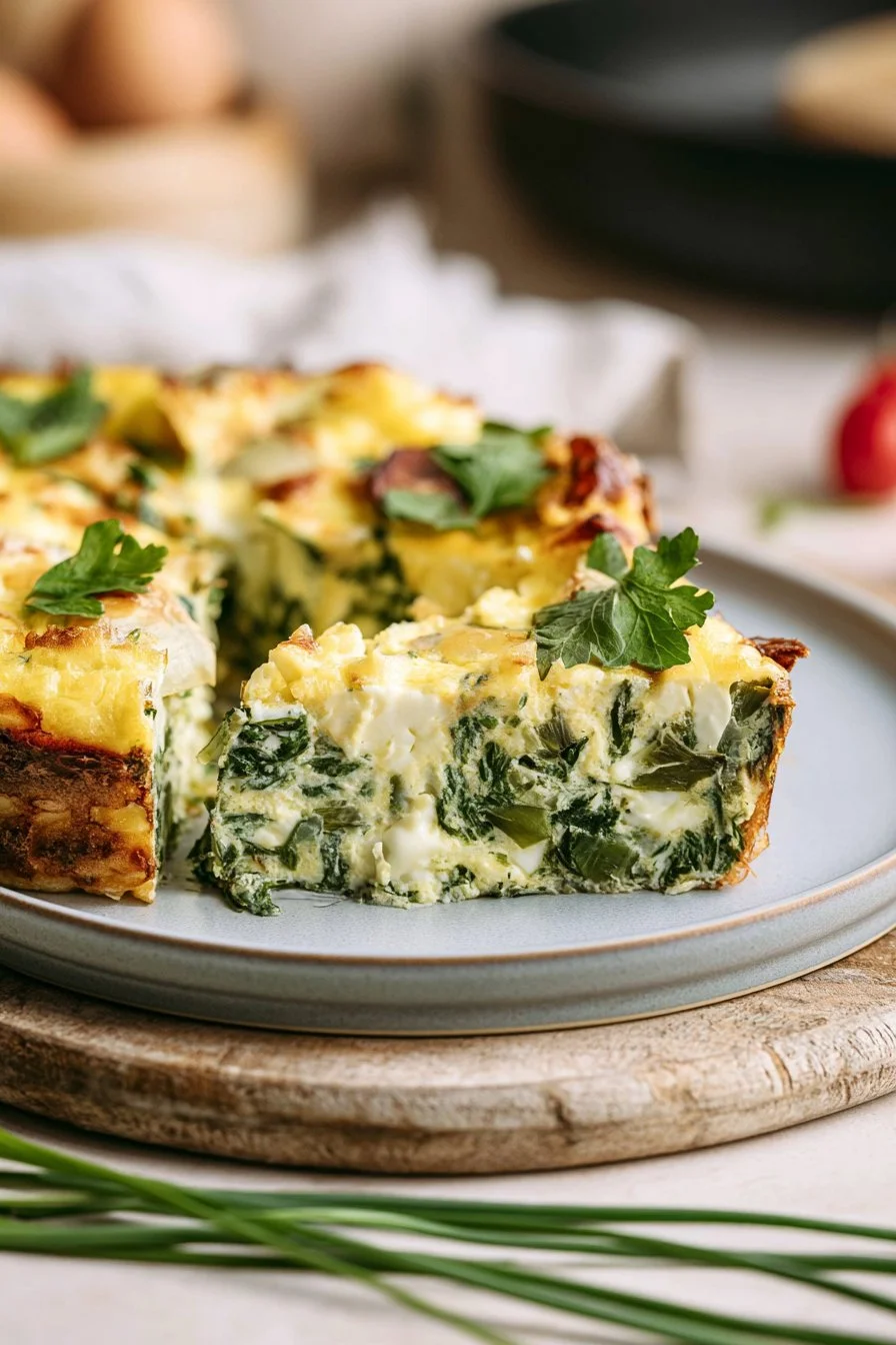 Cottage Cheese Egg Bake