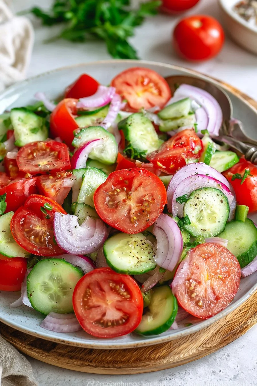Cucumber Tomato Salad