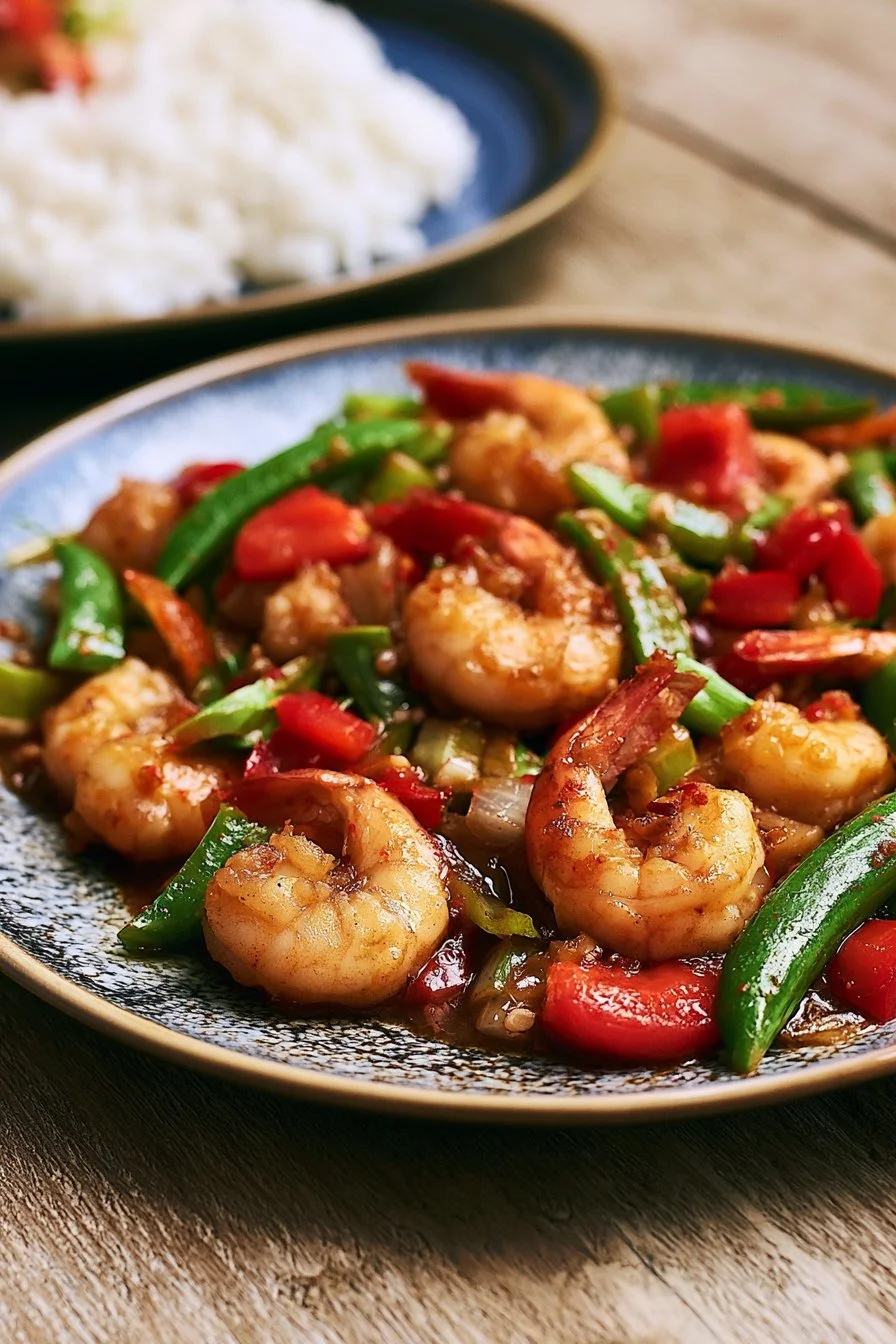 Spicy Shrimp Stir-Fry