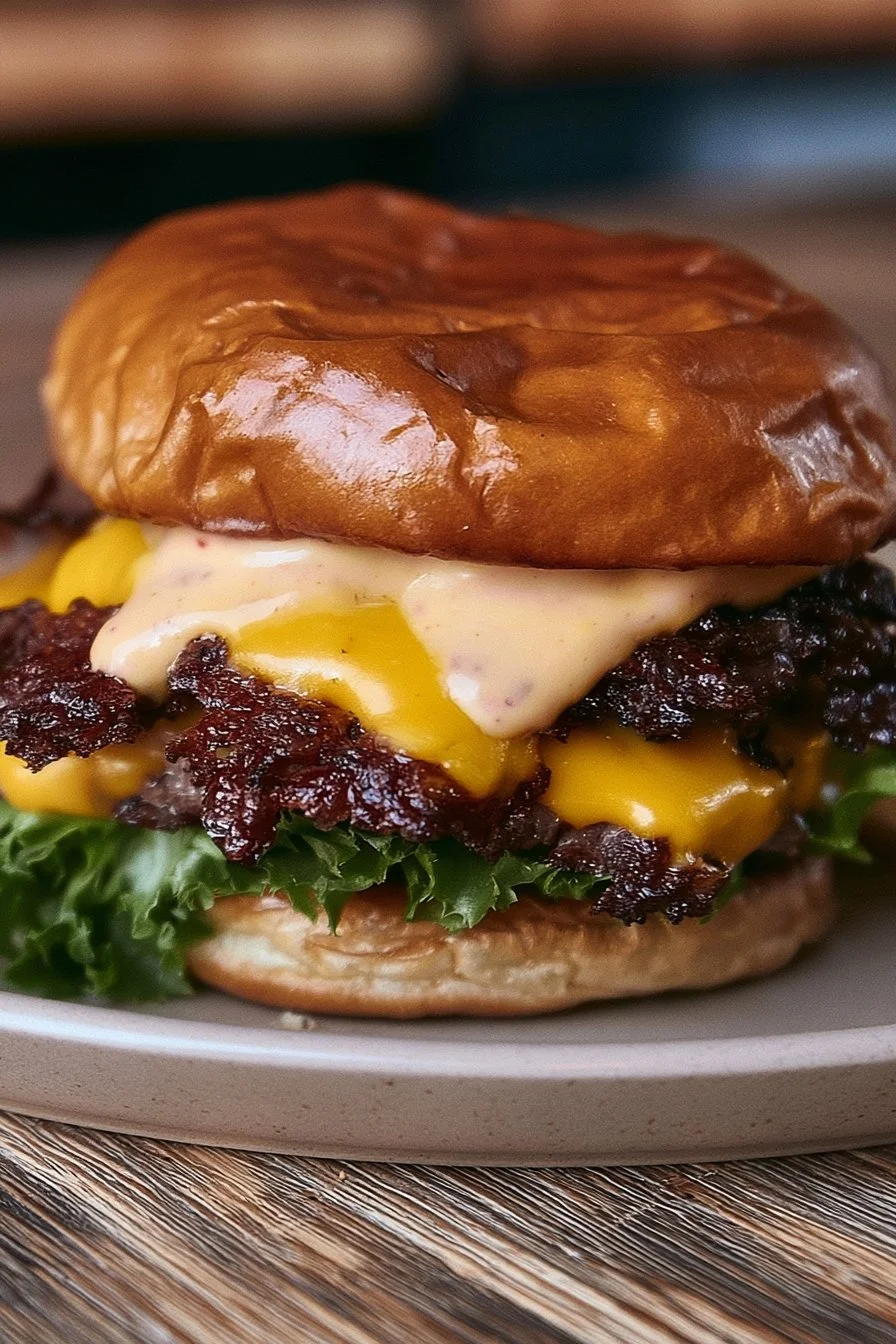 Ultra Crispy Double Smash Burger