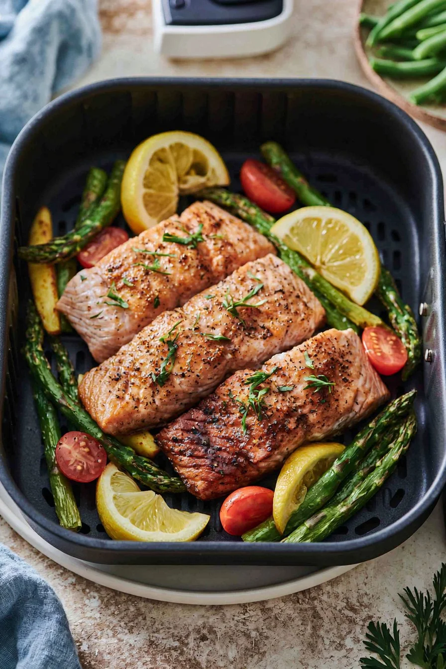 Air Fryer Salmon