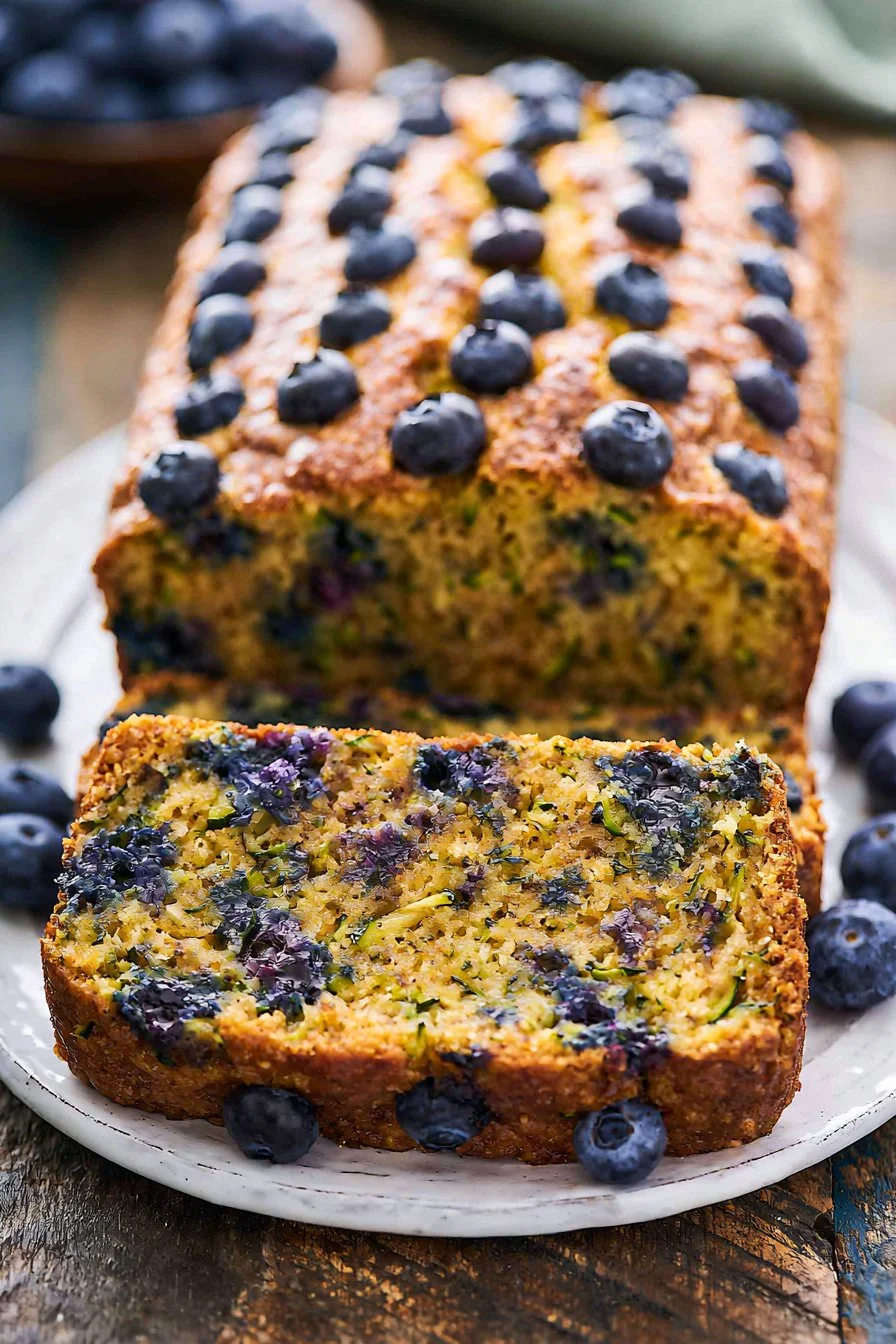 Blueberry Zucchini Bread