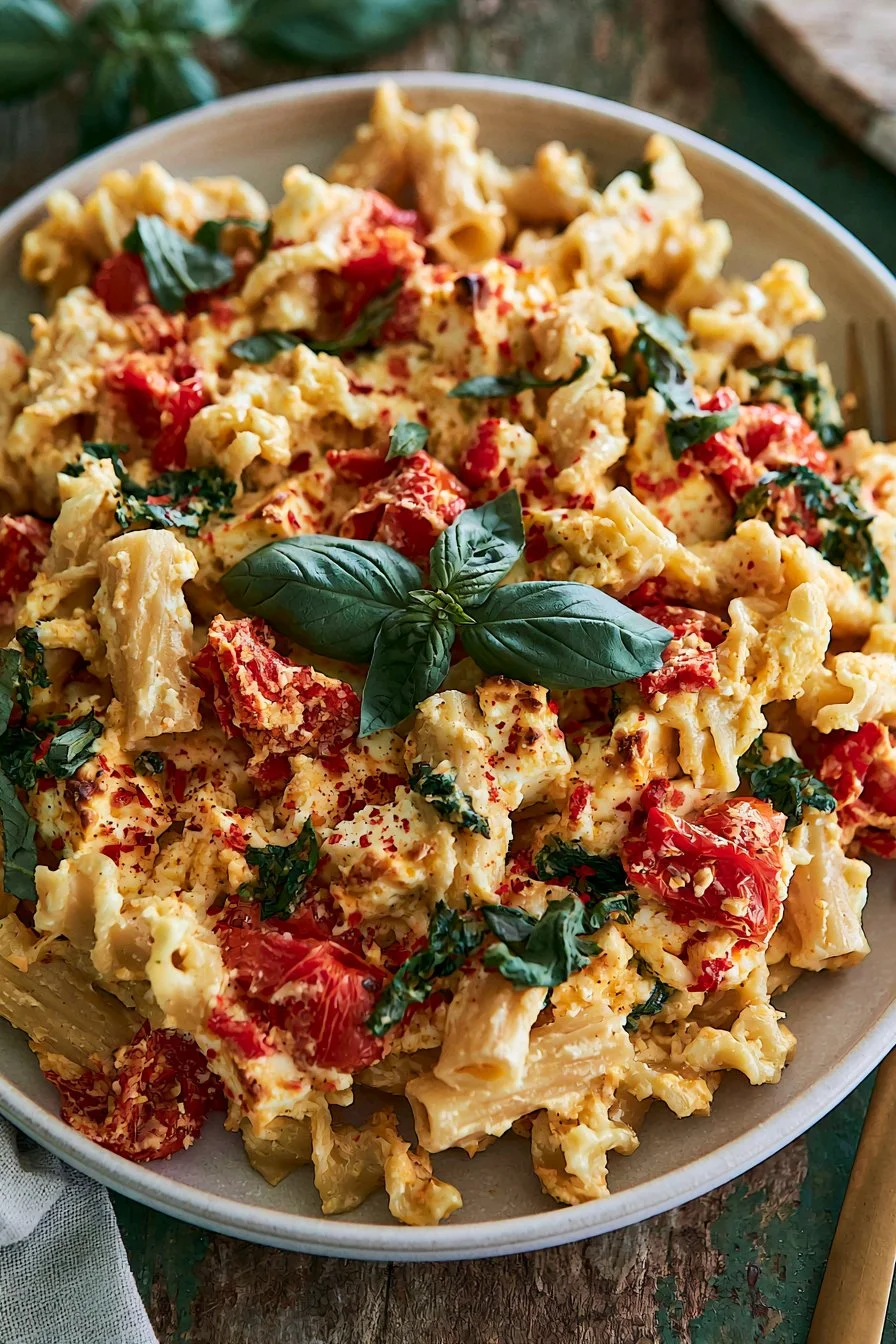 Baked Feta Pasta (TikTok Pasta)