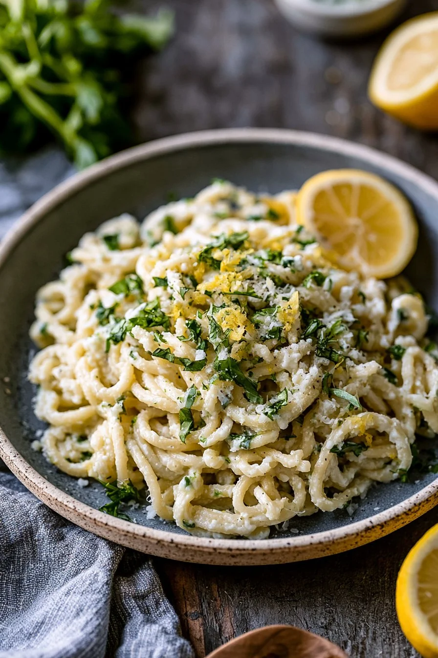 Lemon Ricotta Pasta