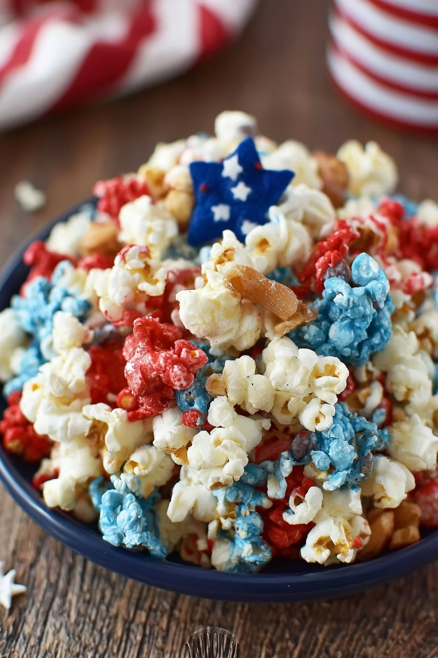 Patriotic Popcorn Mix
